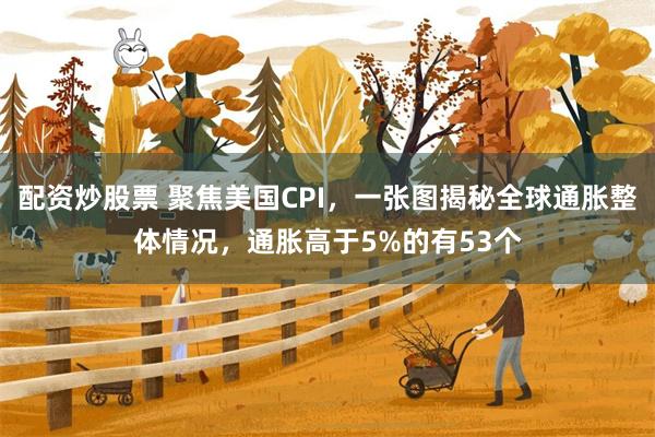 配资炒股票 聚焦美国CPI，一张图揭秘全球通胀整体情况，通胀高于5%的有53个