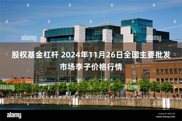 股权基金杠杆 2024年11月26日全国主要批发市场李子价格行情