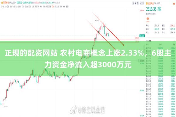 正规的配资网站 农村电商概念上涨2.33%，6股主力资金净流入超3000万元